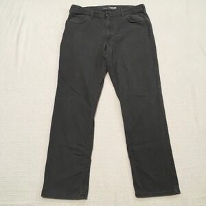 Carhartt Relaxed Fit Men's Dark Gray Work Pants Size 38x34